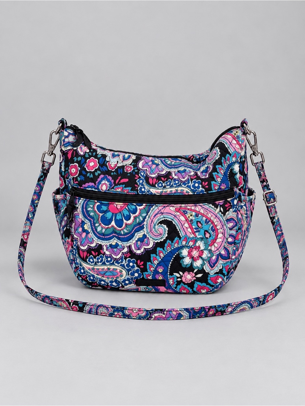 Vera Bradley Haymarket Paisley Hipster Crossbody Bag Purse Quilted